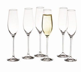 Cuvee champagneglazen set/6 - Salt&Pepper