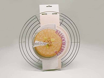 grille à tarte 32 cm inox-Patisse