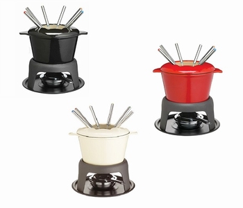Service à fondue en fonte Master Class-Kitchencraft