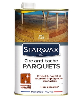 Cire anti-tache Starlon pour parquet ciré-Starwax