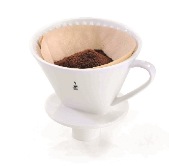 Koffiefilter in porselein 1x4 - Gefu