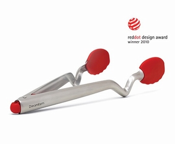 Pince à servir inox-silicone Clongs - Dreamfarm
