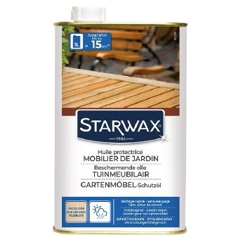 Beschermende olie voor teak en exotisch hout - Starwax