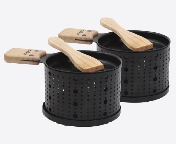 Mini-set (2) raclette avec bougies - Cookut