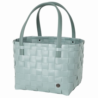 shopper vintage block - Handed By - vert jade