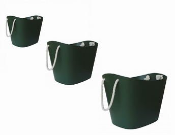 Panier multifuncitionel vert fonçé - Hachiman