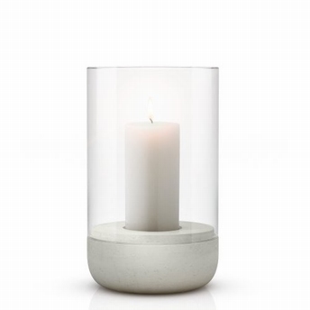 Windlicht betonlook M - Blomus