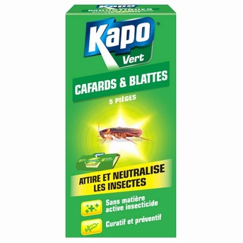 Pièges à cafards et blattes (5 pièces) - Kapo