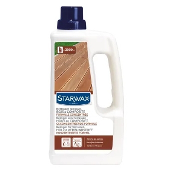 Reiniger voor houten terrassen - Starwax