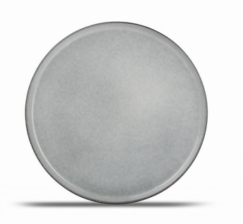 Assiette plate 27 cm bleu-gris- S&P