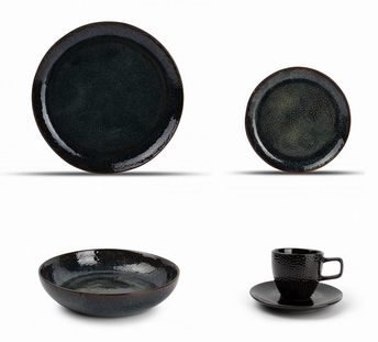Servies Mielo safierblauw 20-delig - Salt&Pepper