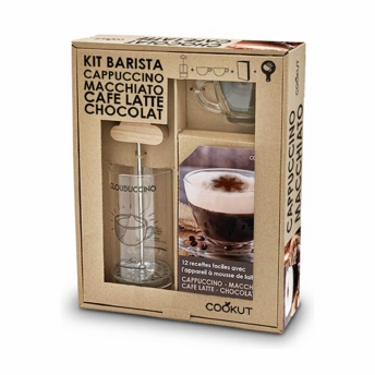 Mousseur à lait set Barista - Cookut