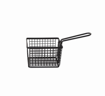 Panier à frites noir