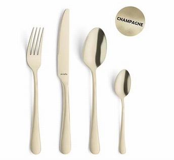Bestek inox champagne Vintage 24-dlg - Amefa