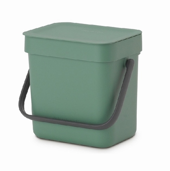 Poubelle de table vert fonçé 3 L - Brabantia