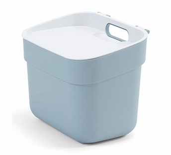 Poubelle 5L bleu - Curver
