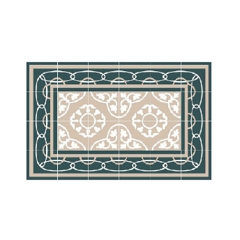 Vloermat vinyl 40 x 60 cm - Contento