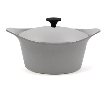 Cocotte céramique anti-adhésif 24 cm gris - Cookut