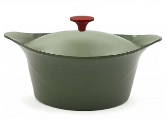 Cocotte céramique anti-adhésif 28 cm  vert - Cookut