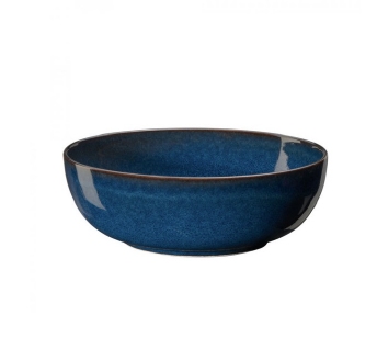 Diep bord/ pastabord - midnight blue - ASA