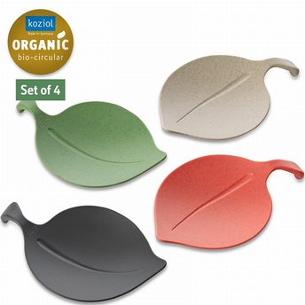 Coupelles set/4  Leaf-on - Koziol