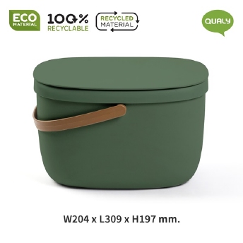 Poubelle 7 L Foody - Qualy