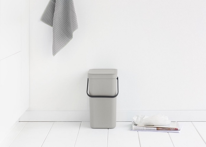 Afvalbak 12L  lichtgrijs  - Brabantia