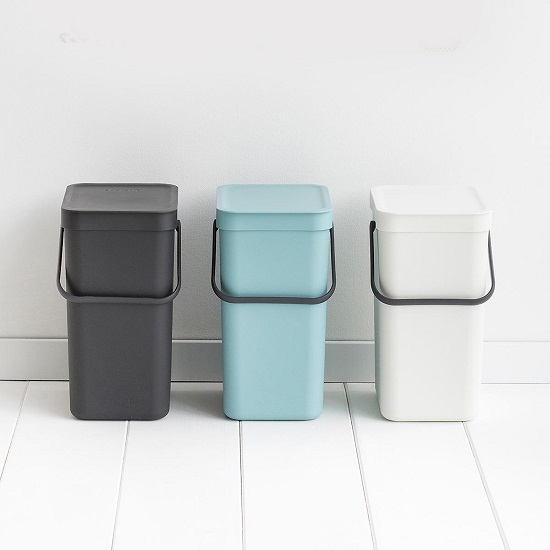 Afvalbak 16L  lichtgrijs  - Brabantia