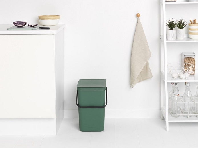 Poubelle vert fonçé 25 L - Brabantia