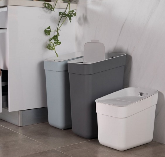 Poubelle 30L vert jade - Curver