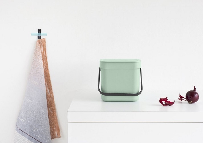 Poubelle de table vert jade 6 L - Brabantia