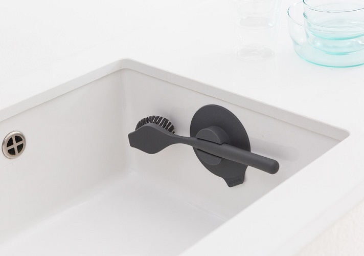 Brosse à vaisselle avec support - Brabantia