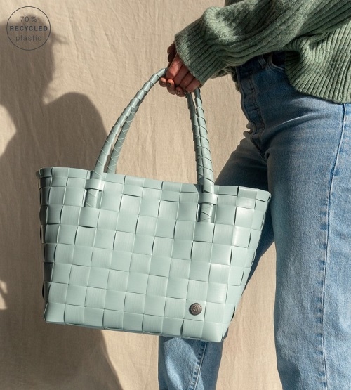 Shopper Paris - Handed By - vert grey