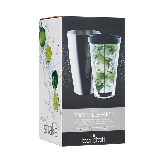 Shaker cocktail Boston  0,4 L- Bar Craft