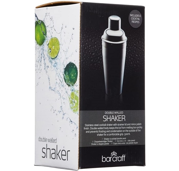 Cocktailshaker inox 0,5 L- Bar craft
