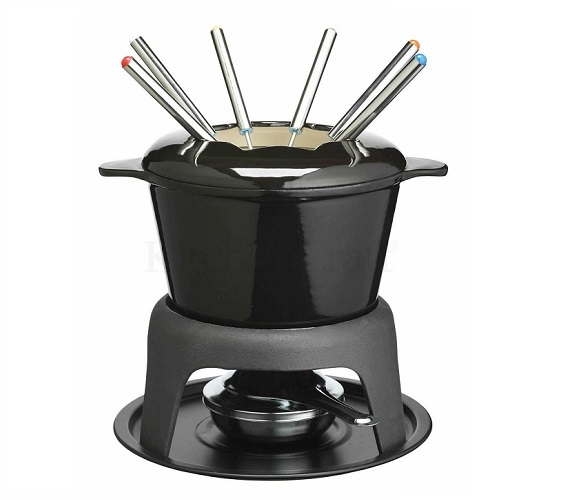 Service à fondue en fonte Master Class-Kitchencraft