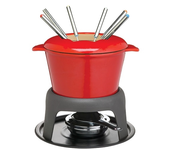 Service à fondue en fonte Master Class-Kitchencraft