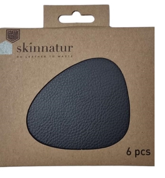 Sous-verre pebble cuir - Finesse