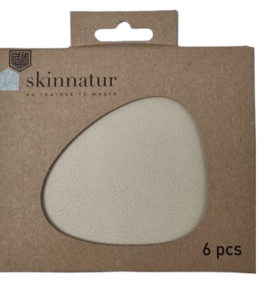 Sous-verre pebble cuir - Finesse