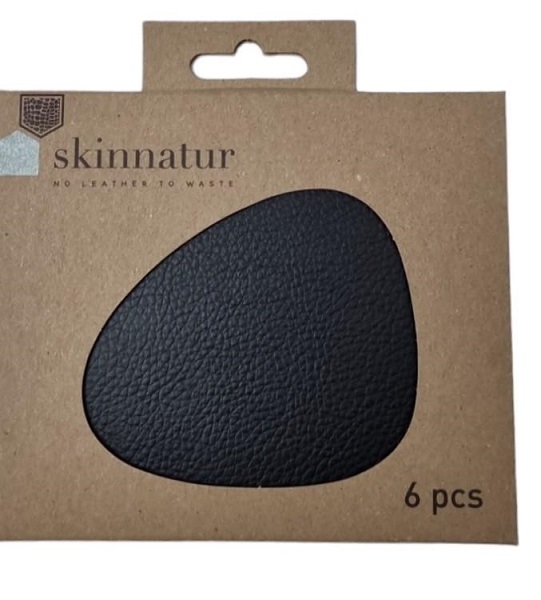 Sous-verre pebble cuir - Finesse