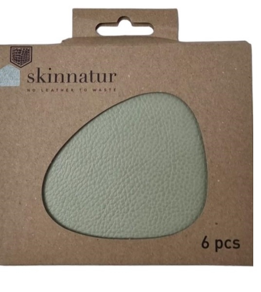 Sous-verre pebble cuir - Finesse