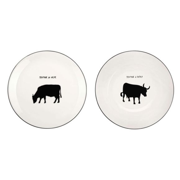 Assiettes à fromage set(2)-ASA