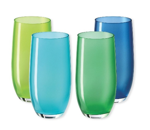 Kador gekleurde longdrinkglazen set(4) - Evrard