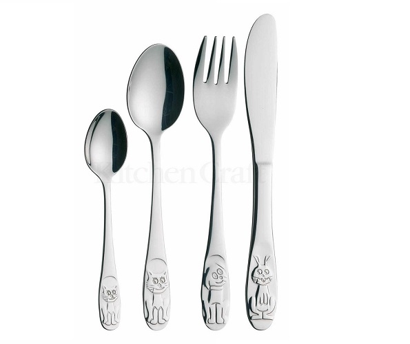 Couverts pour enfants en inoxydable - Kitchencraft