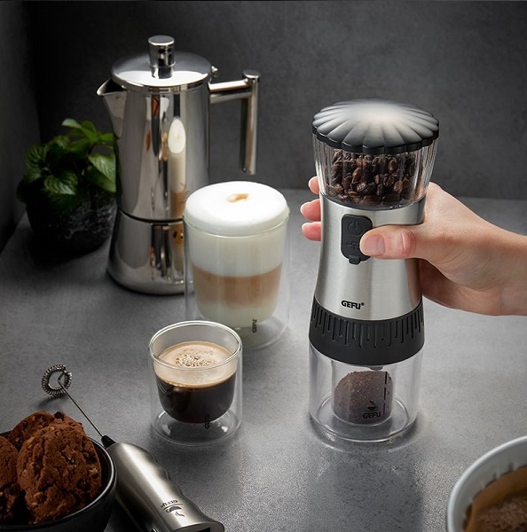 Koffiemolen elektrisch USB - Gefu