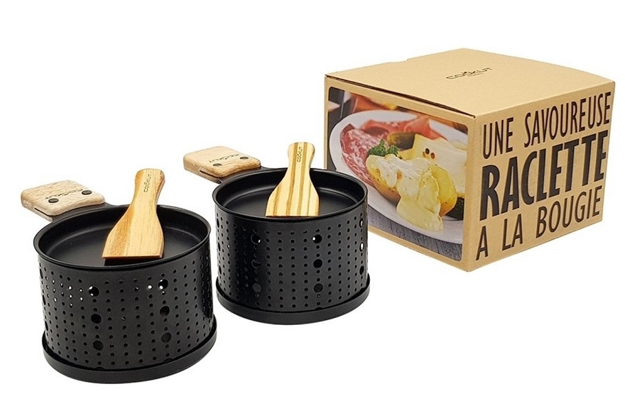 Mini-set (2) raclette avec bougies - Cookut
