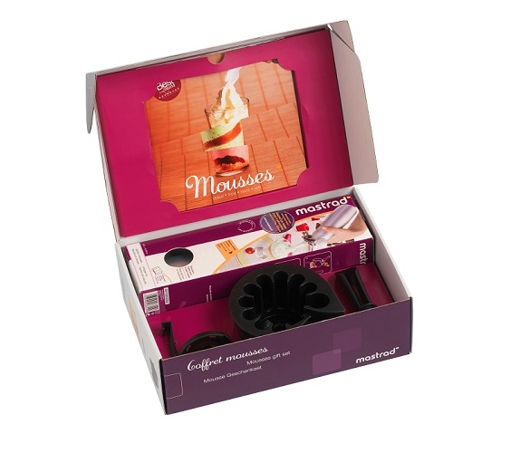 Mousse- en crèmesifon geschenkset - Mastrad