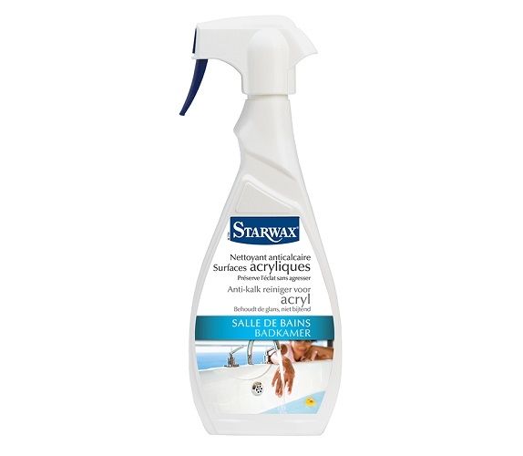 Nettoyant anti-calcaire pour cabine de douche - Starwax