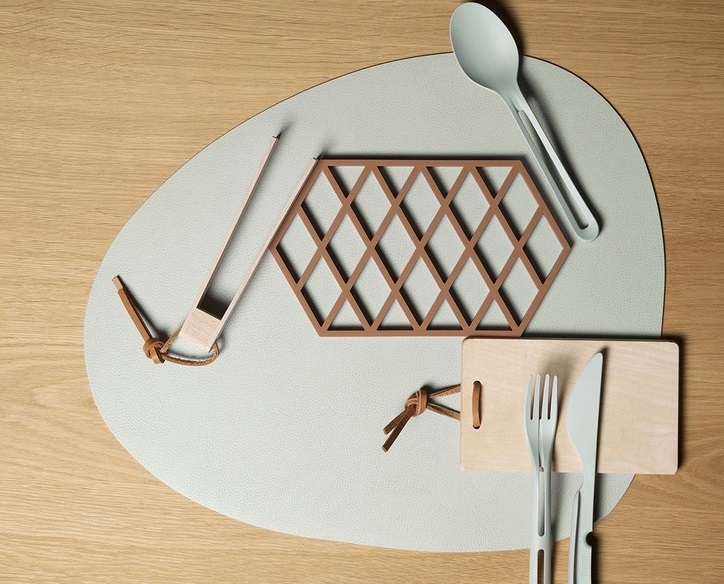 Placemats pebble leder - Finesse