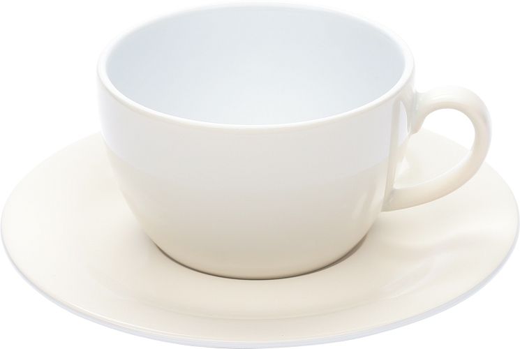 tasse cappuccino 0,25L et sous-tasse - Kahla pronto